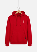 Sweat à capuche rouge TRAVEL 25/26
